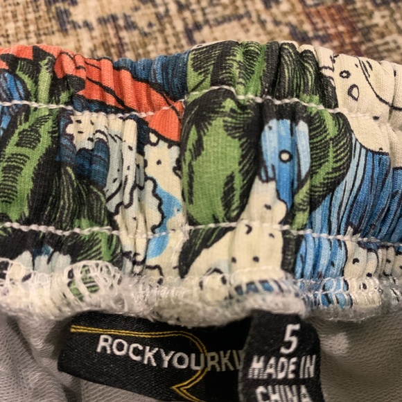 Rock your Kid Surfing Dinosaur Sweatpants - Picture 4 of 4